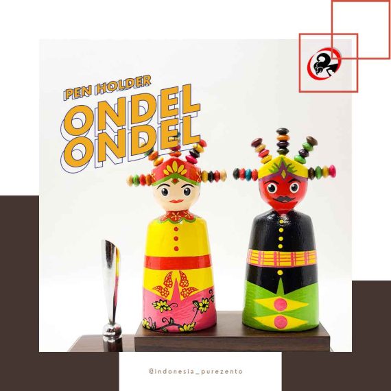 Pen Holder Ondel-ondel Jakarta