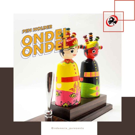 Pen Holder Ondel-ondel Jakarta