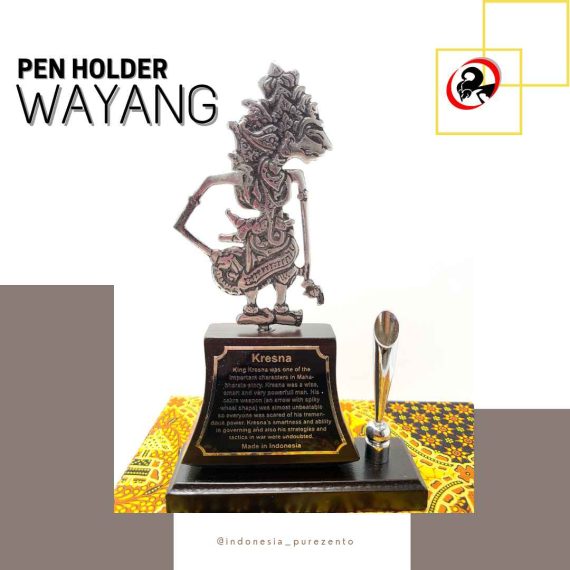 Pen Holder Wayang Logam (WT10)