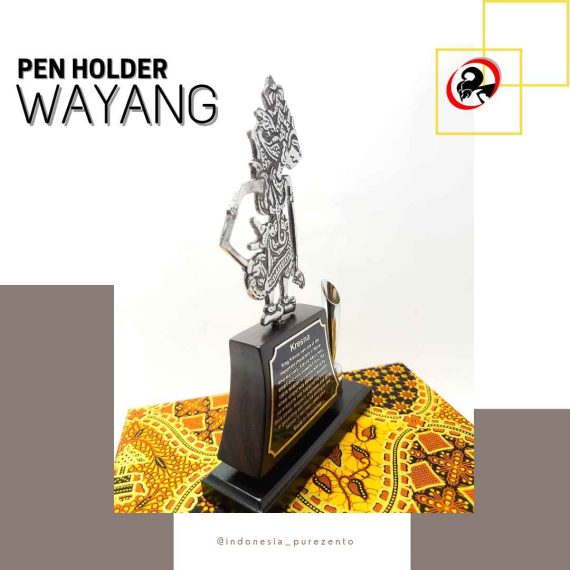 Pen Holder Wayang Logam (WT10)