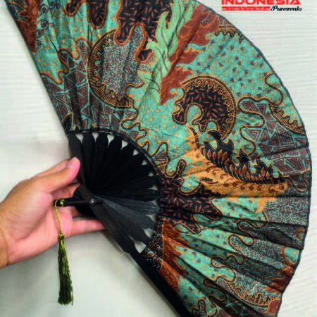 Kipas Batik Bali 30cm