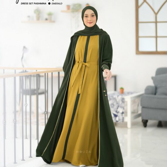 Juan De Nova Dress Set Pashmina by Mouza
