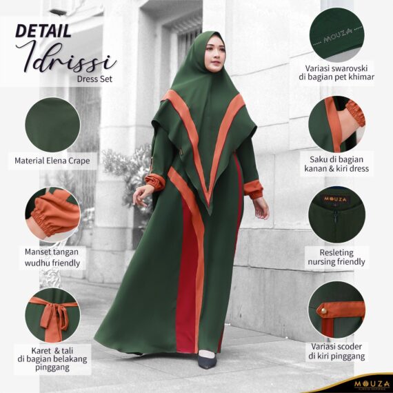 Idrissi Dress Set  by Mouza