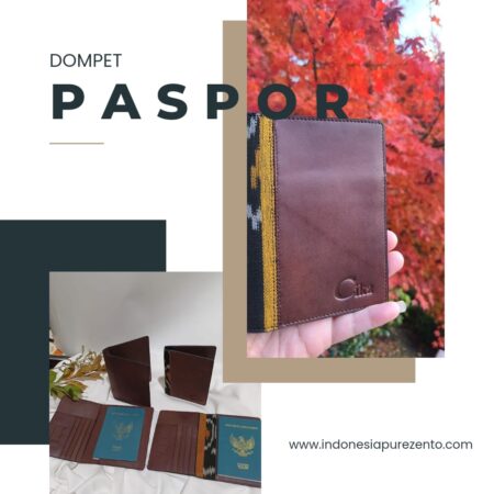 Pasport Wallet 牛革コンビソンケット
