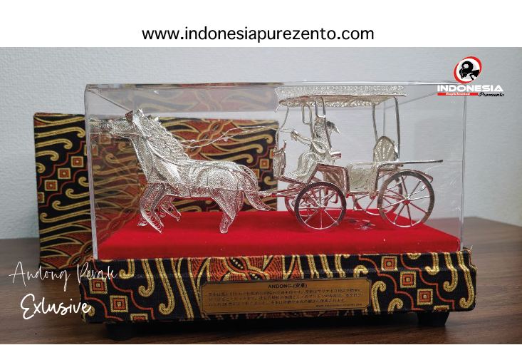 Miniatur Andong Perak