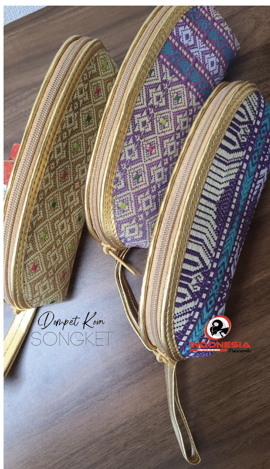 Dompet Songket Sett 3pcs