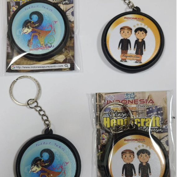 Gantungan Kunci PIN Nusantara