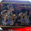 Wayang Pandawa 5 Lukisan Timbul