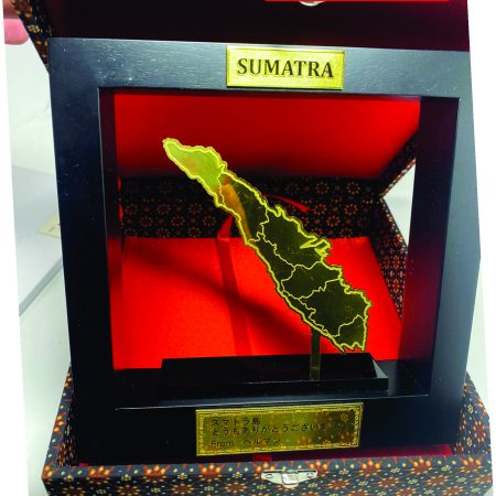 Miniatur Pulau Sumatra