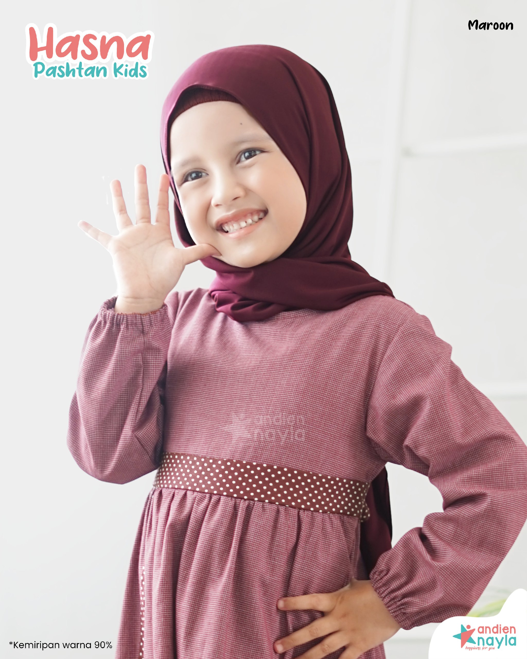 Hasna Pashmina Kids - Image 2