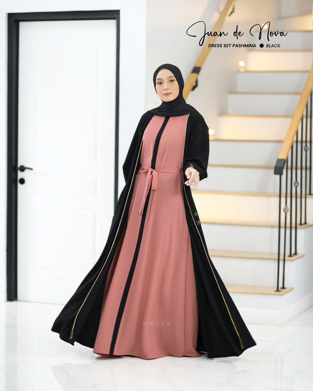 Juan De Nova Dress Set Pashmina by Mouza - Image 7