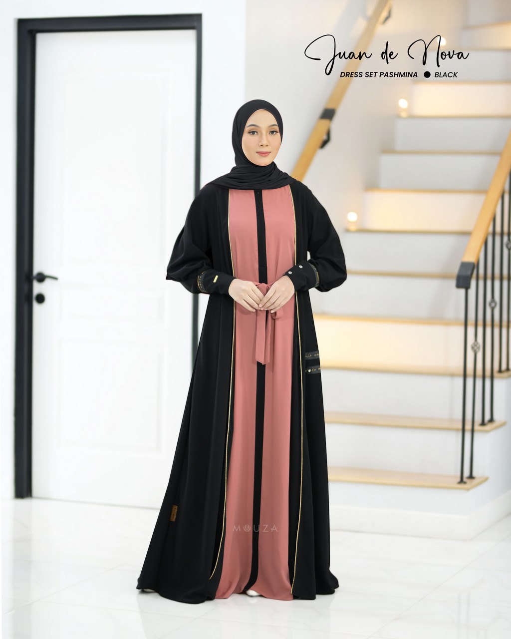 Juan De Nova Dress Set Pashmina by Mouza - Image 6