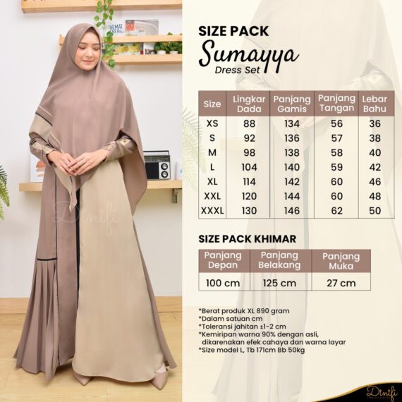 Sumayya Dress Set by Dinifi