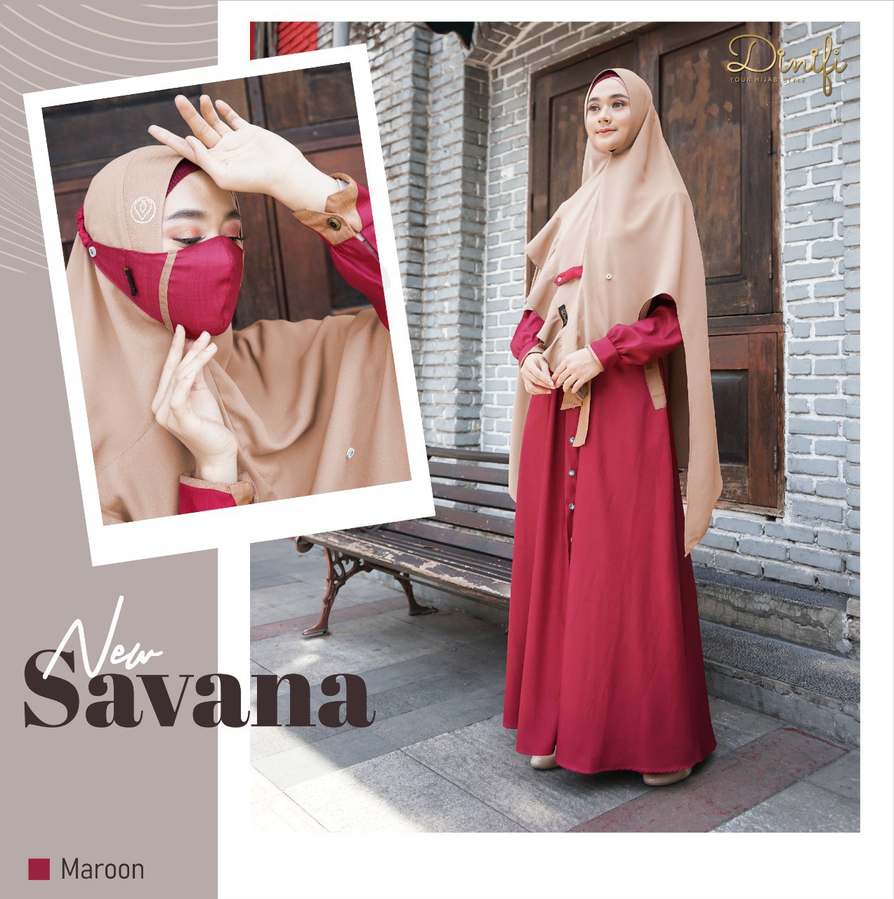 New Savana dress by Dinifi