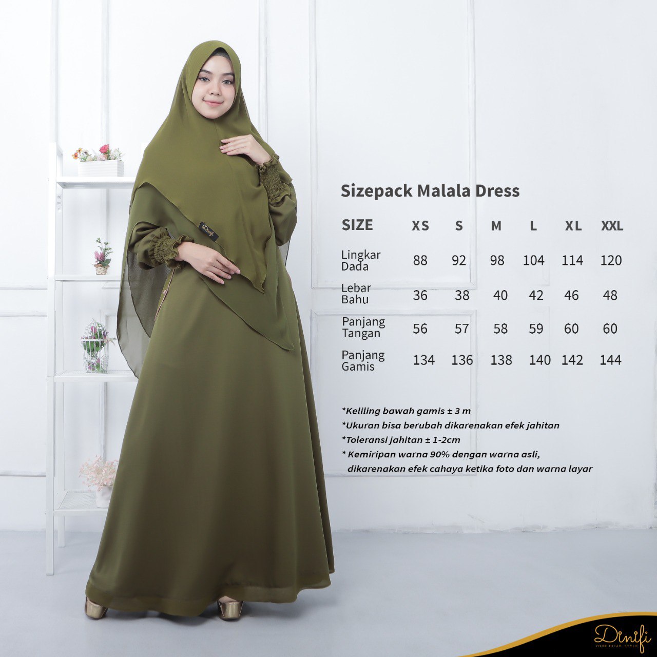 Malala Dress By Dinifi - Image 3
