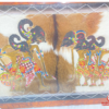 Wayang Pandawa 5 Kulit Freme 70 x 50 cm