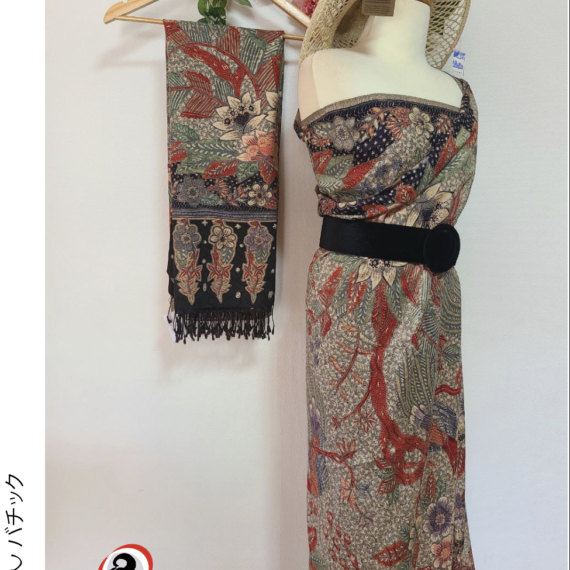 Kain Batik Sutra SR + Syal