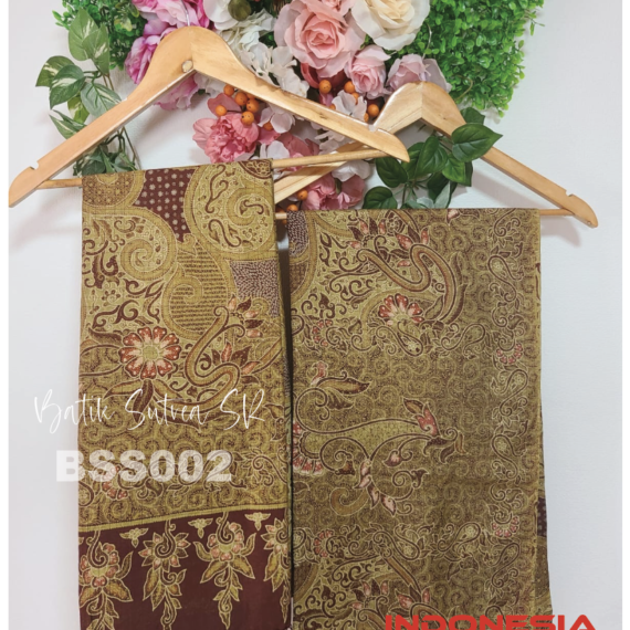 Kain Batik Sutra SR + Syal