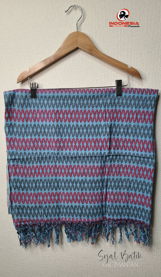 Syal Batik Kalimantan