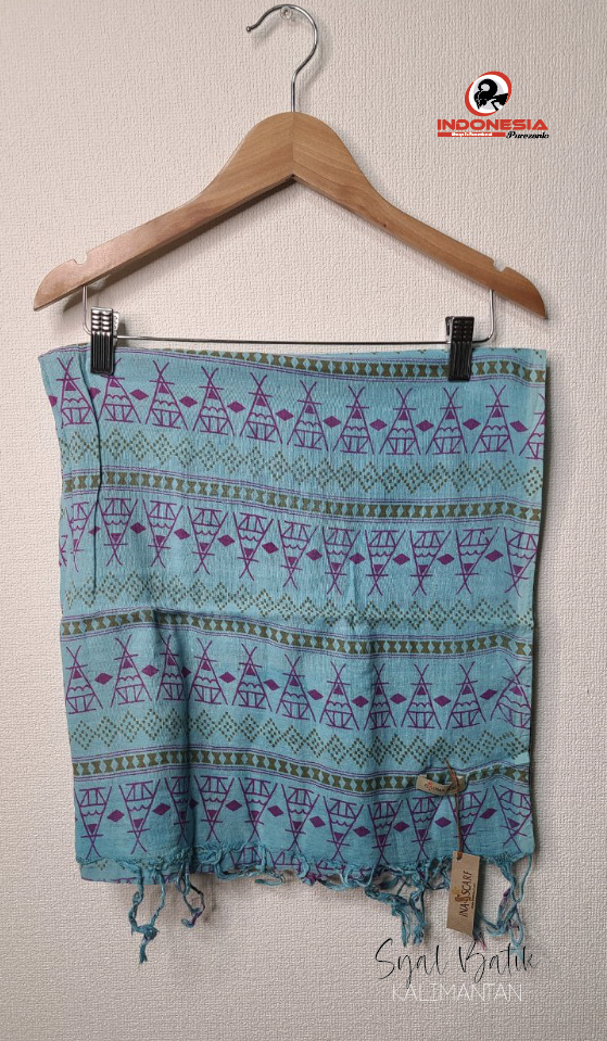 Syal Batik Kalimantan