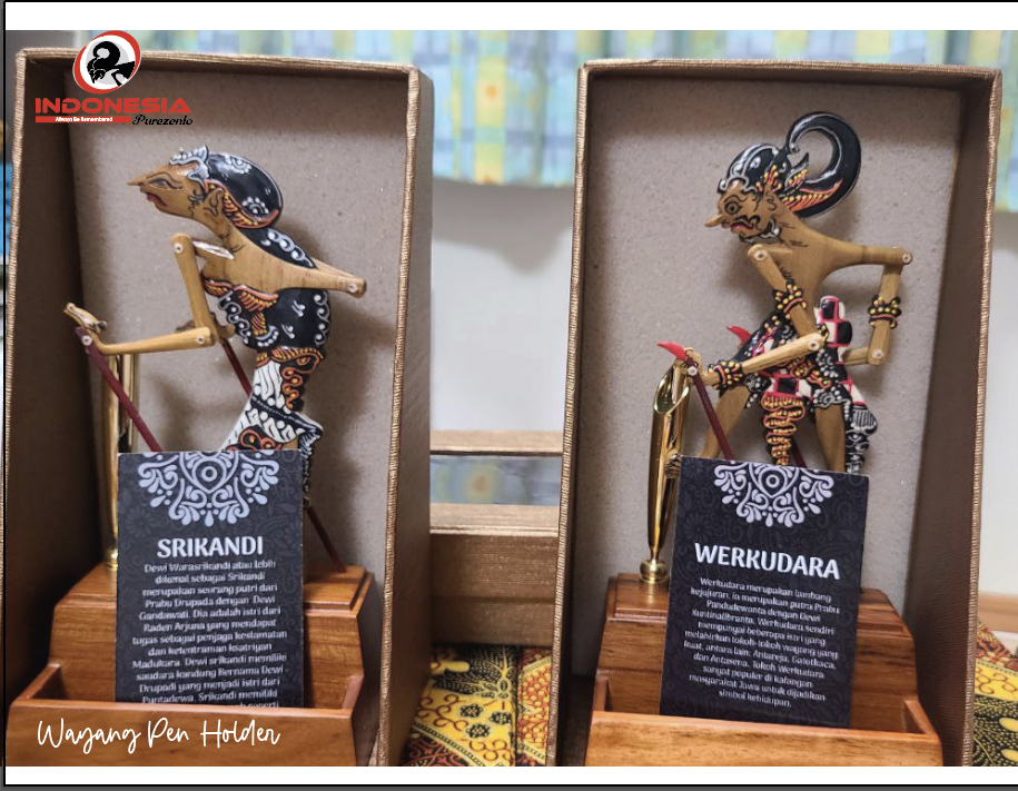 Pen Holder Wayang Kayu Karakter - Image 3