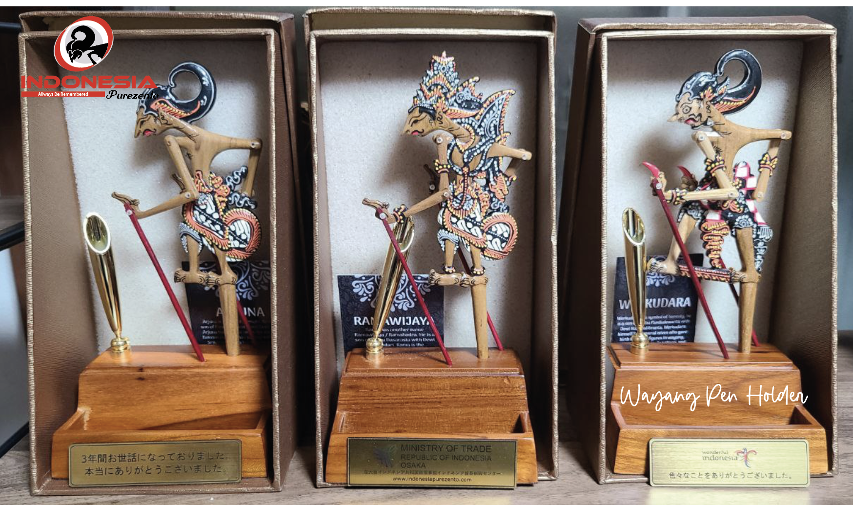 Pen Holder Wayang Kayu Karakter - Image 6