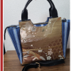 IKIOBI BAG - Japanese Obi & Sulawesi Handwoven Fabric