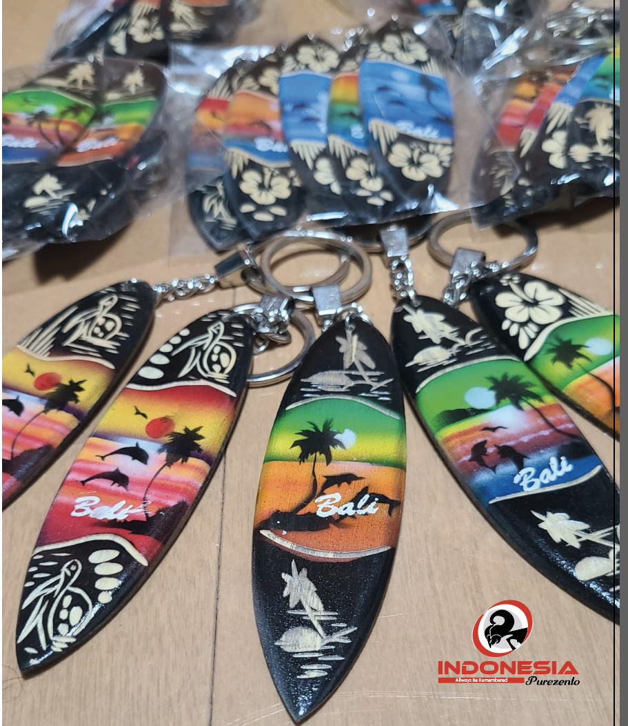 Gantungan Kunci Slancar Bali