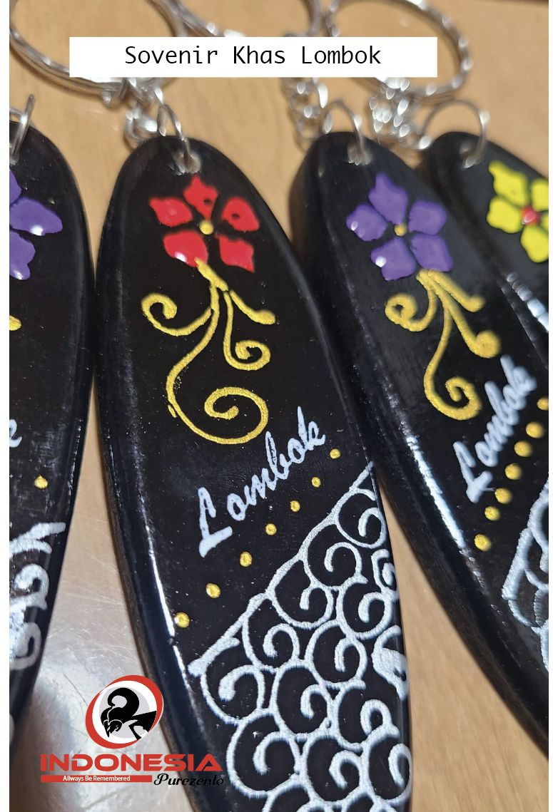 Gantungan Kunci Slancar Lombok - Image 3
