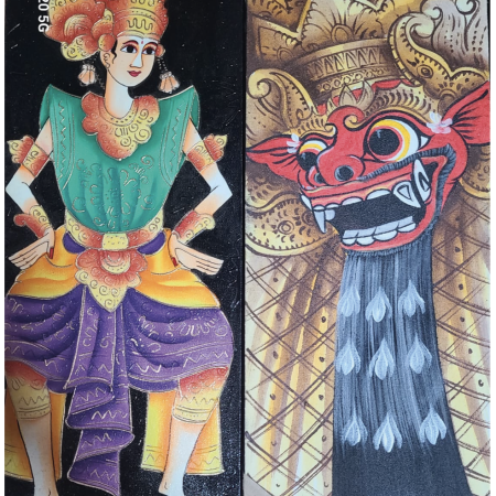 Lukisan Bali Exlusive 20 x 50 cm