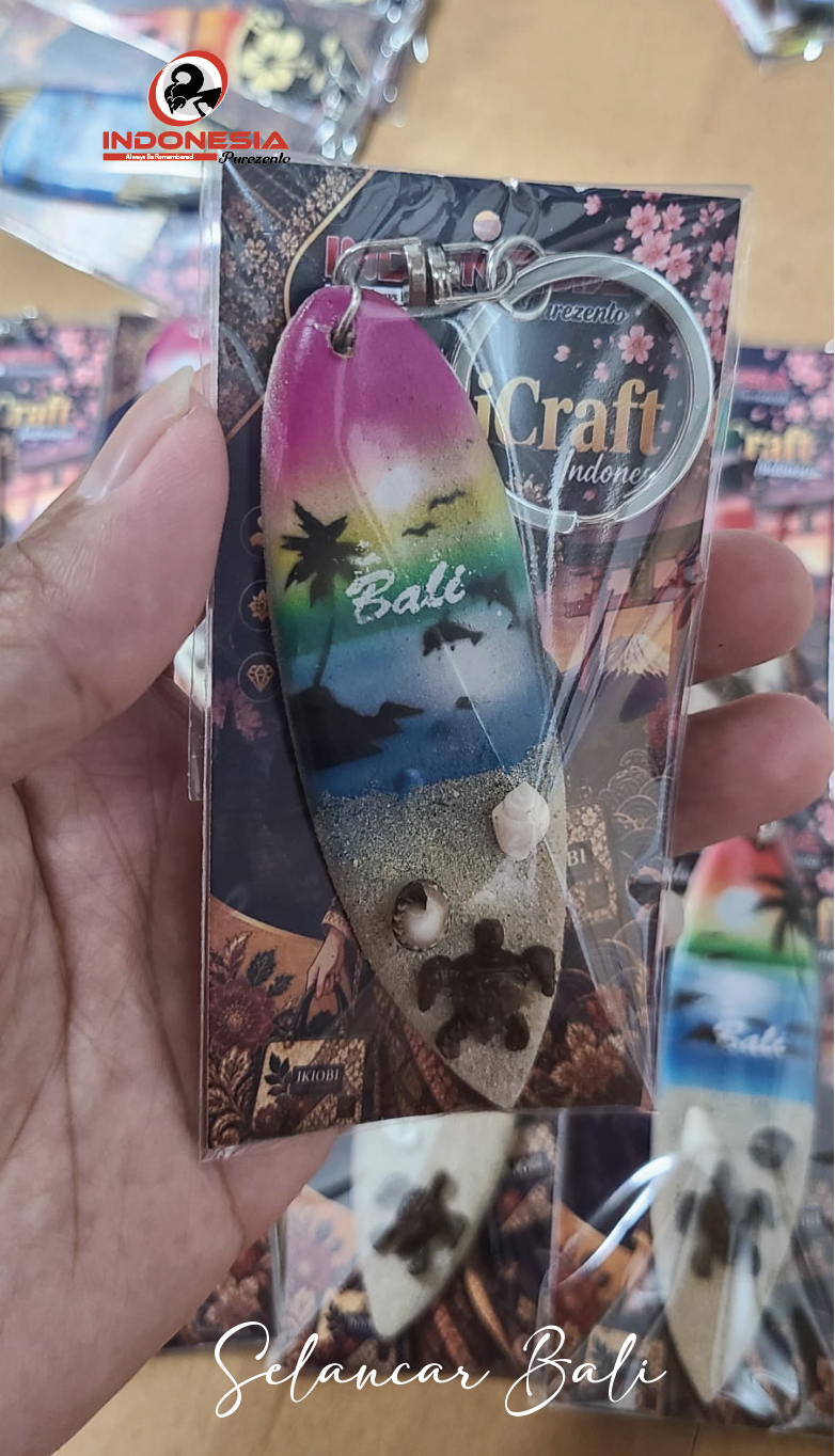 Gantungan Kunci Selancar Bali Pasir - Image 3