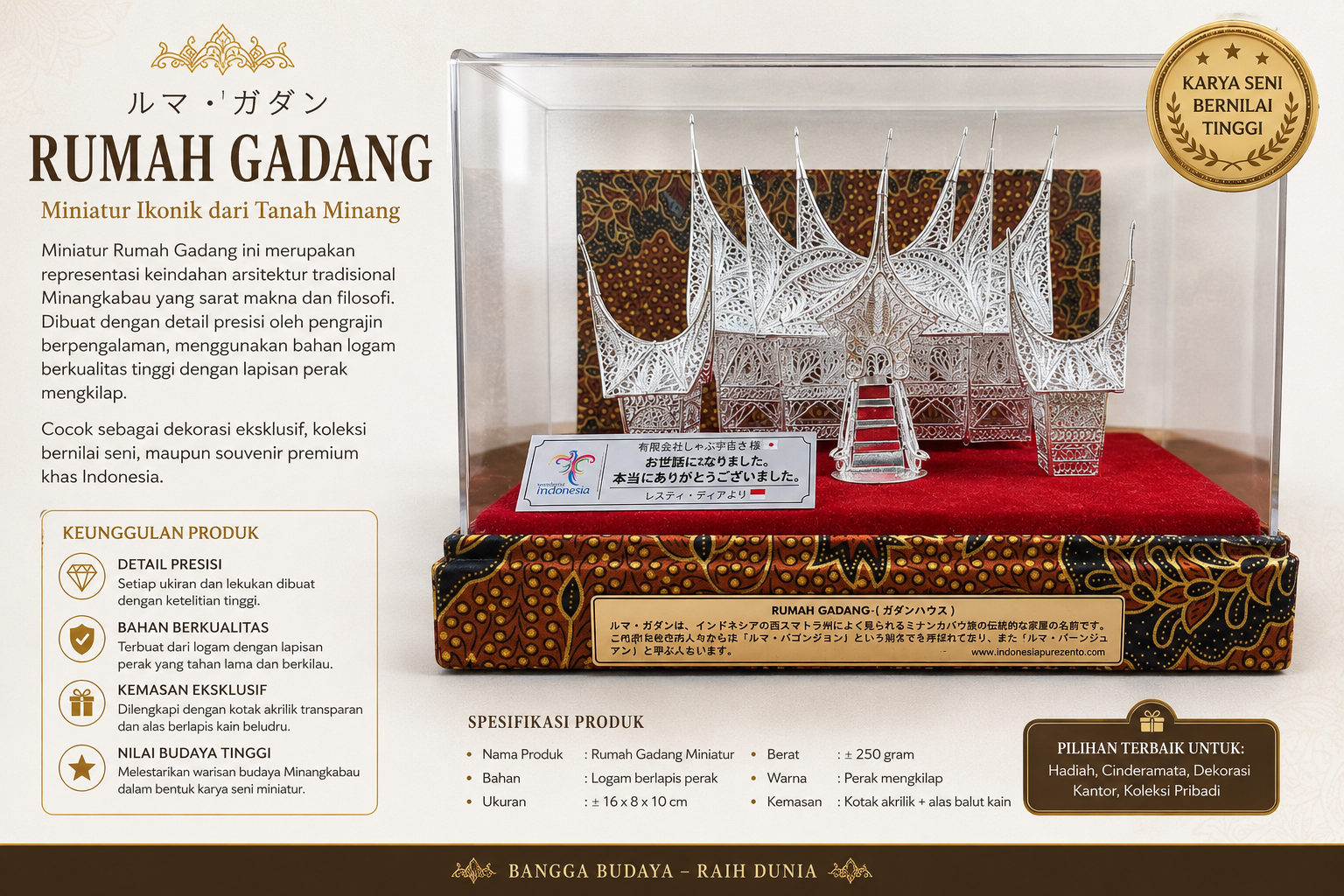 RUMAH GADANG 3D